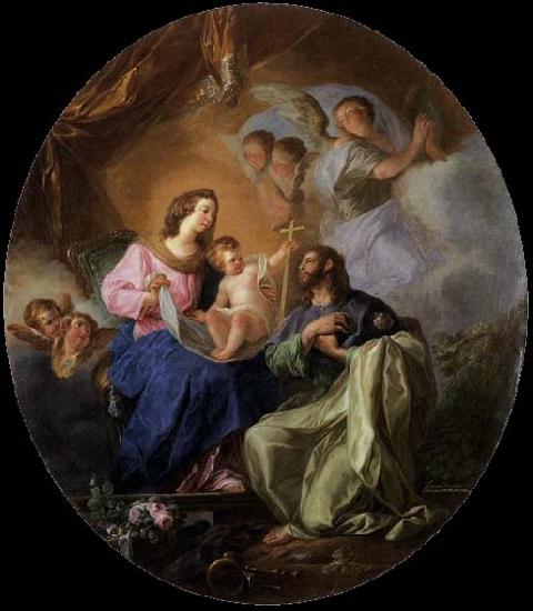  Virgin and Child with St James the Great